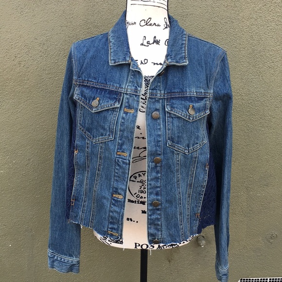 Free people Jean jacket Denim - Picture 1 of 6